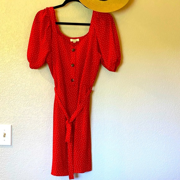 Red Polka Dot Dress - Picture 1 of 6